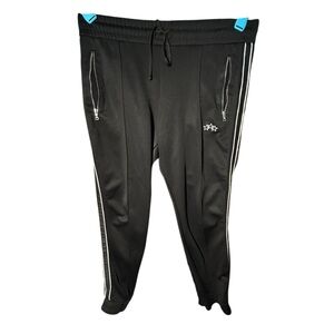 AMIRI Black Joggers with White Accents